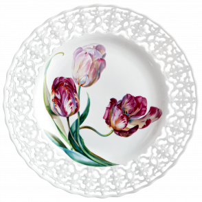 LIMITED EDITION WALL PLATE, TULIPS