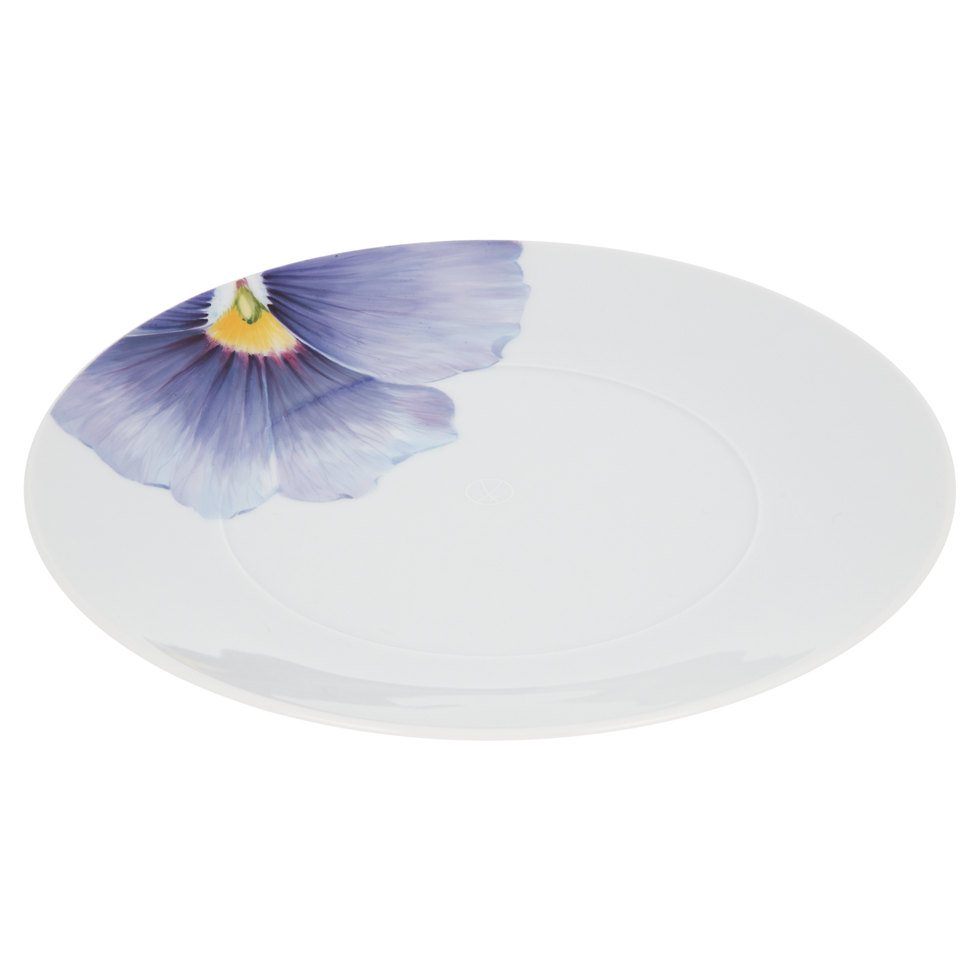 MEISSEN® COSMOPOLITAN GIANT BLOOM DINNER PLATE, PANSY