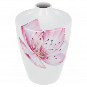 자이언트 블룸 화병, 복숭아꽃 18cm