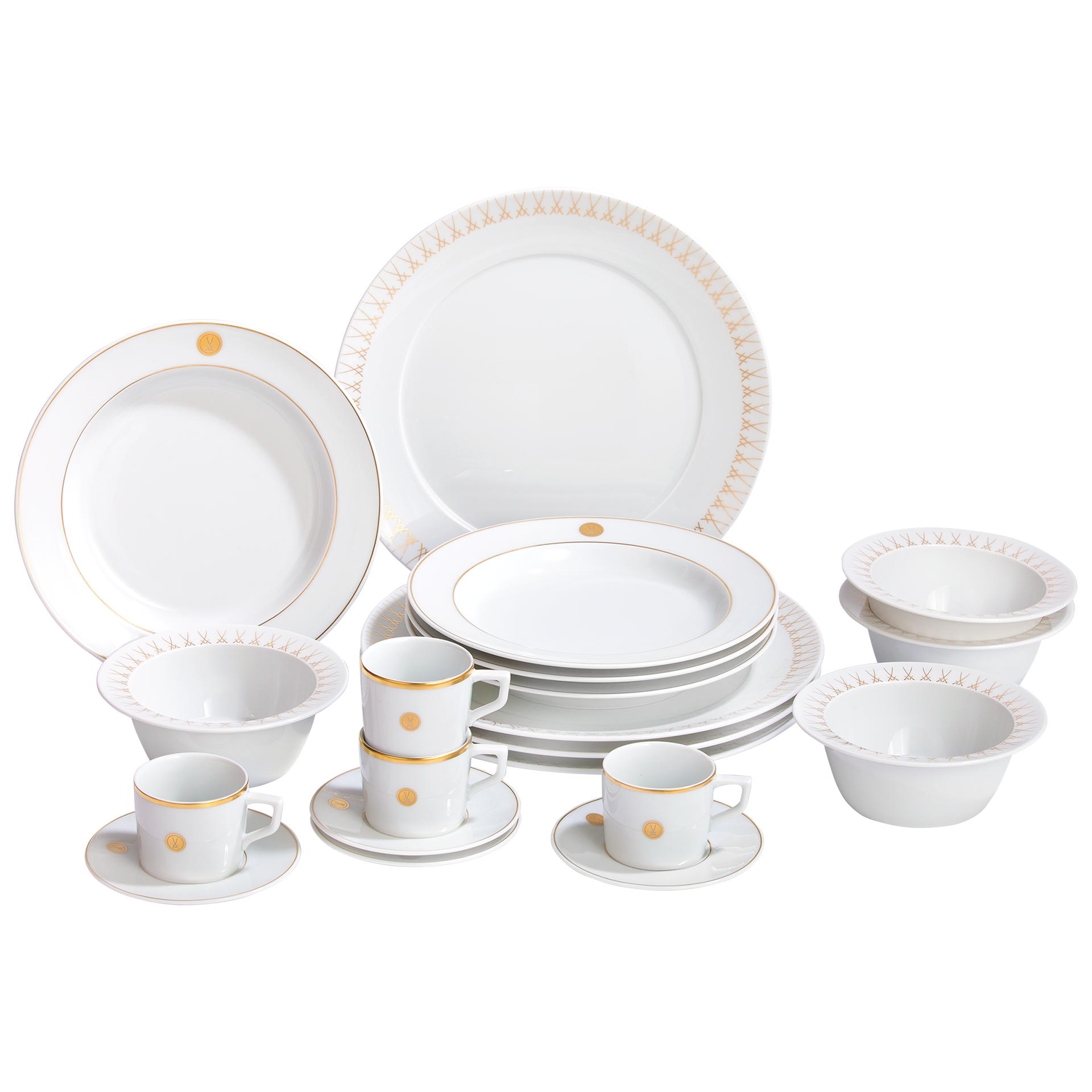 WEDDING SET N°41 SWORDS DINNER SET