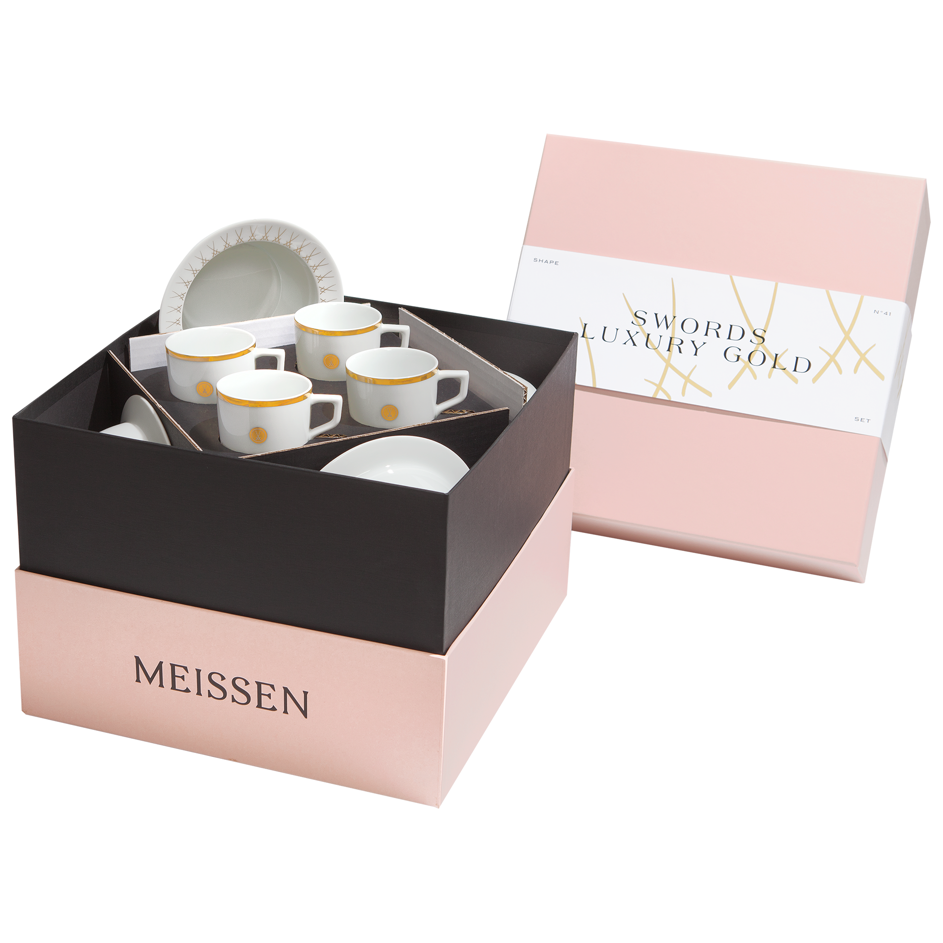 WEDDING SET N°41 SWORDS DINNER SET