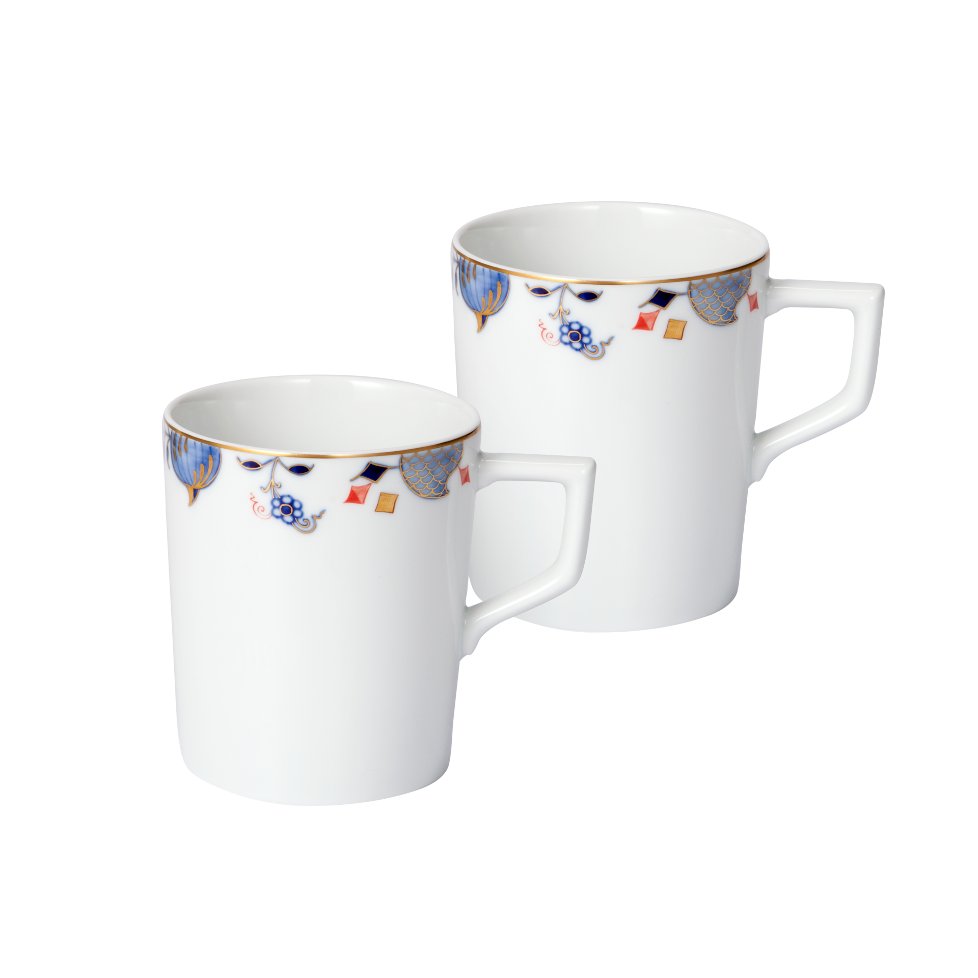 WEDDING SET N°41 NOBLE BLUE MUG SET