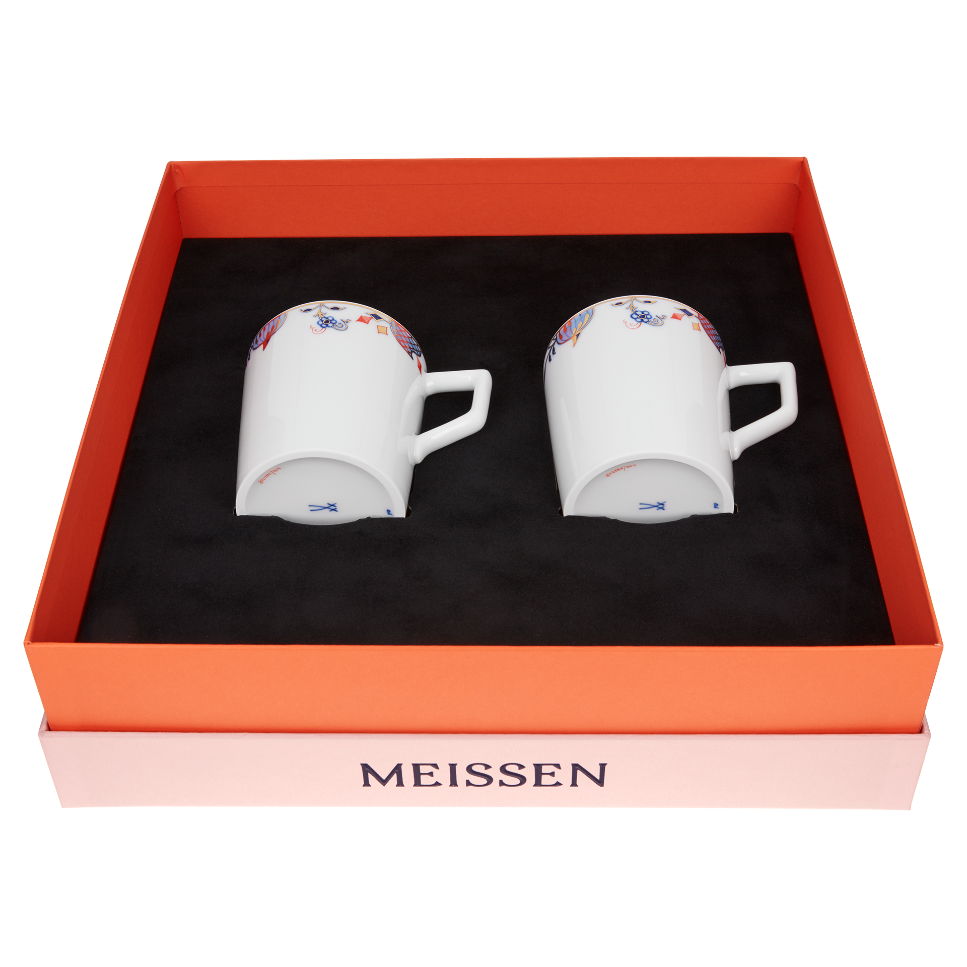 WEDDING SET N°41 NOBLE BLUE MUG SET