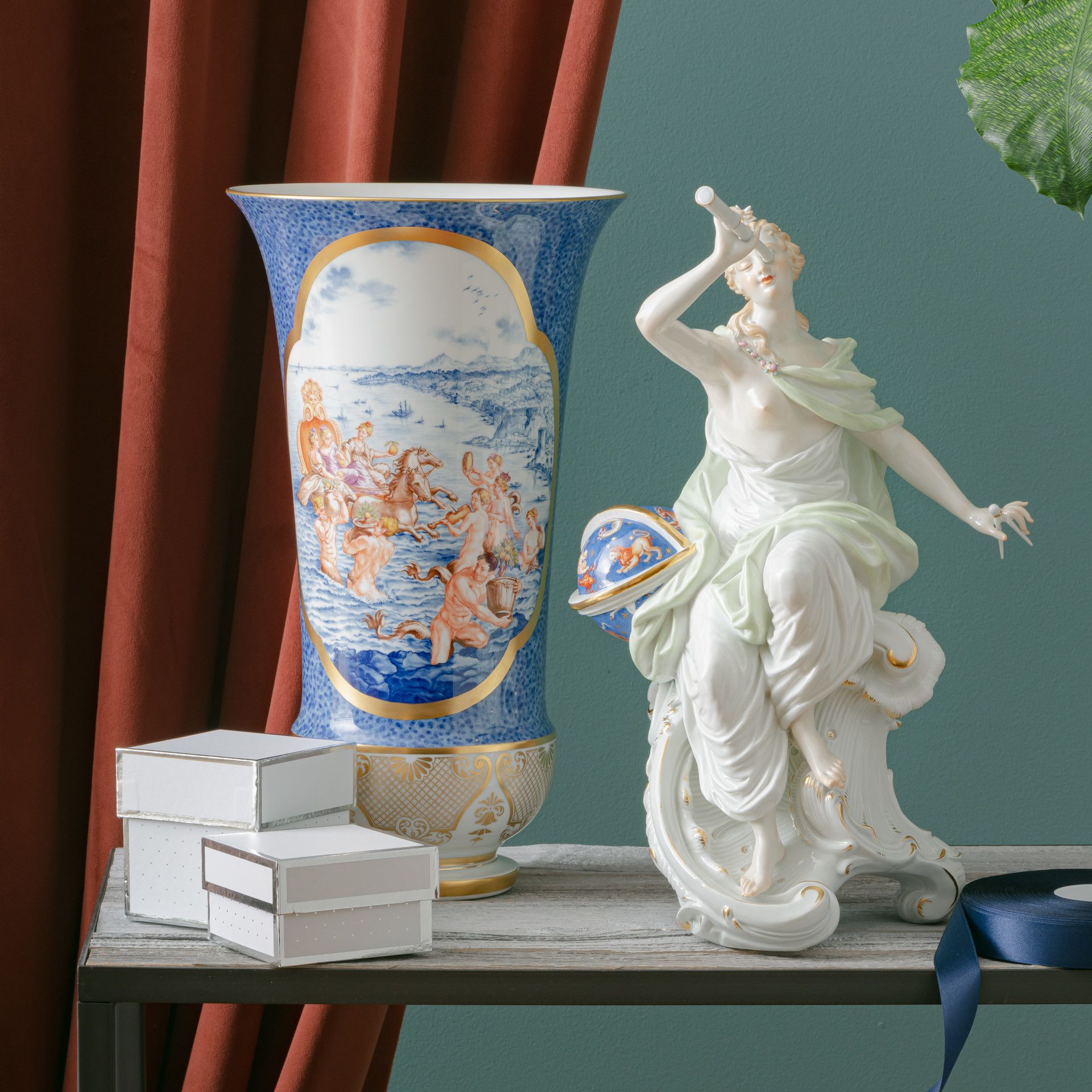 LIMITED MASTERWORKS 2021 THE MUSE URANIA WITH A MYTHOLOGY OF THE STARS