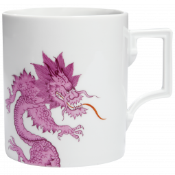 THE MEISSEN MUG COLLECTION MUG MING DRAGON PURPLE