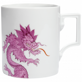 THE MEISSEN MUG COLLECTION MUG MING DRAGON PURPLE