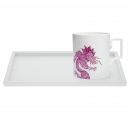 HOME OFFICE SET MUG MING DRAGON AND PLATTER COSMOPOLITAN