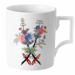 THE MEISSEN MUG COLLECTION MUG SWORDS FANTASY