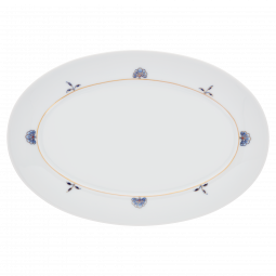 N°41 NOBLE BLUE PLATTER, OVAL