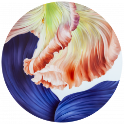 LIMITED MASTERWORKS WALL PAINTING GIANT BLOOM III